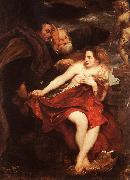 DYCK, Sir Anthony Van Susanna and the Elders dfg oil painting on canvas